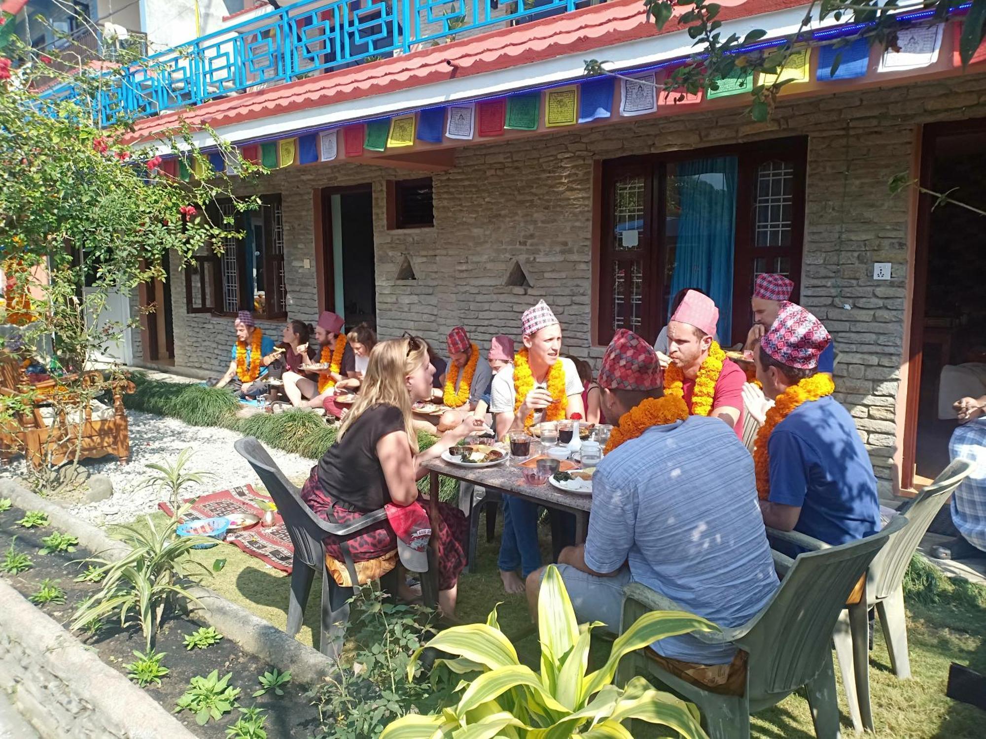 Little Pilgrim Family Lodge Pokhara Exterior foto
